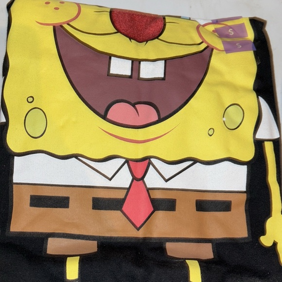 SpongeBob SquarePants Graphic Holiday Pullover Sweatshirt S NWT - Picture 5 of 5